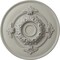 Ekena Millwork Monique Ceiling Medallion (Fits Canopies up to 3 3/4"), Hand-Painted Pot of Cream, 13 3/4"OD x 1"P CM13MOPCF - alternate 1
